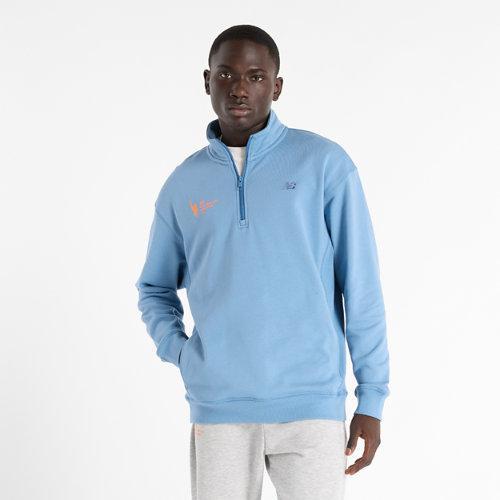 New Balance Men's NYC Marathon Athletics Fleece 1/2 Zip Product Image