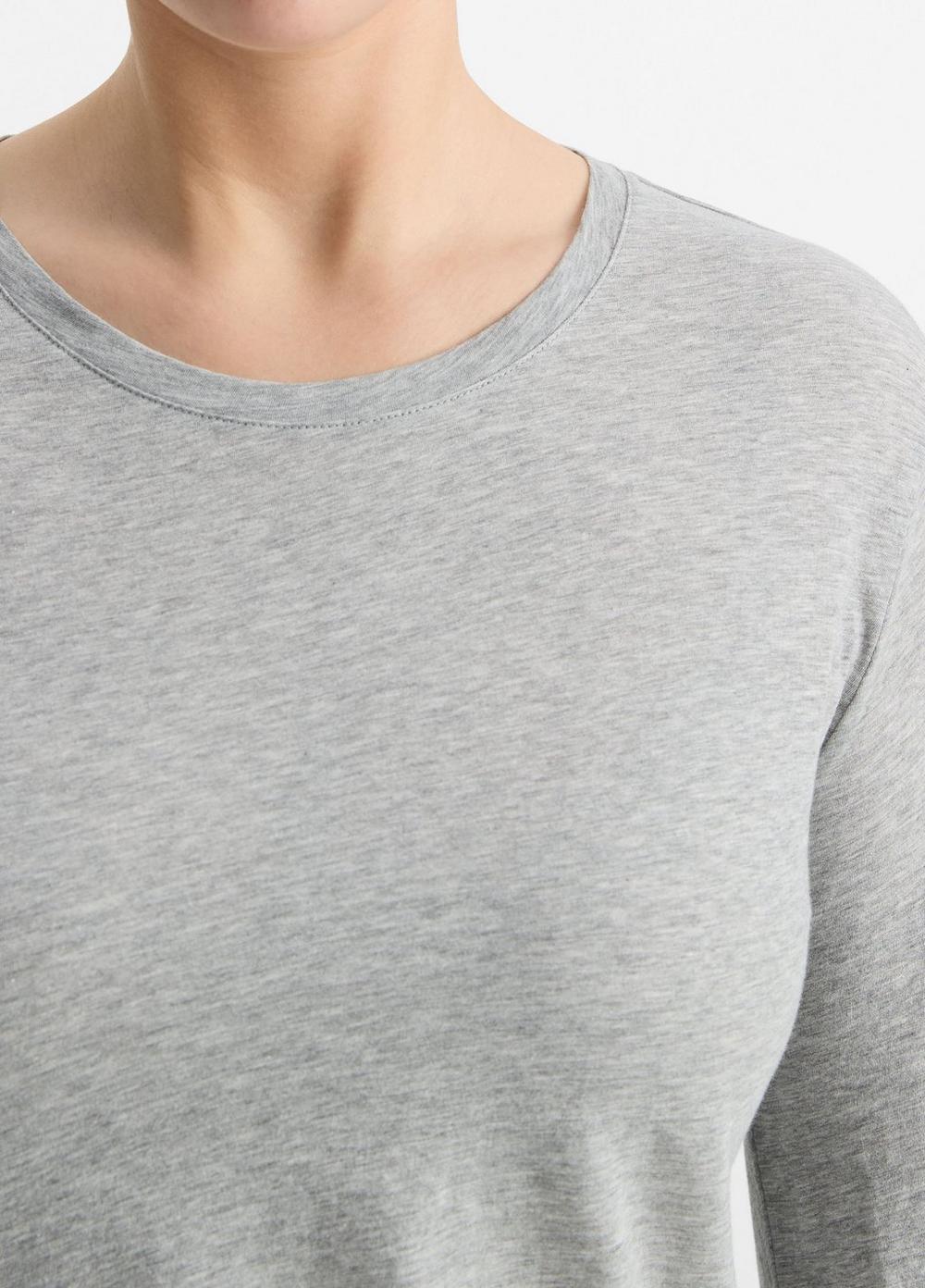 Essential Long Sleeve Crew Neck T-Shirt Product Image