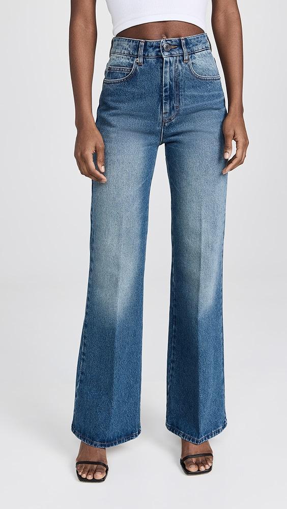 AMI Flare Fit Jeans | Shopbop Product Image