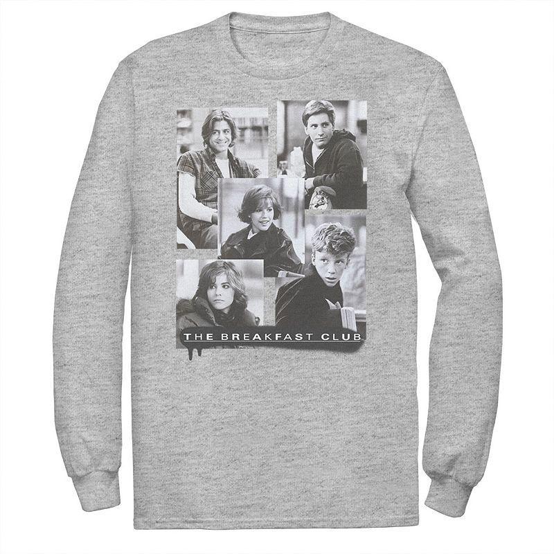 Mens Breakfast Club Five Members Photos Tee Athletic Grey Product Image