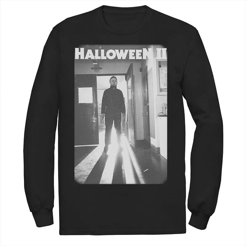 Mens Halloween 2 Michael Myers Faded Poster Tee Product Image