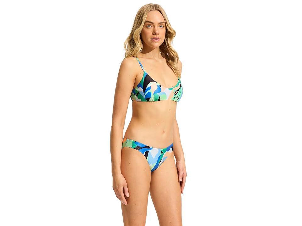 Seafolly Rio Hipster Pant (Jade) Women's Swimwear Product Image