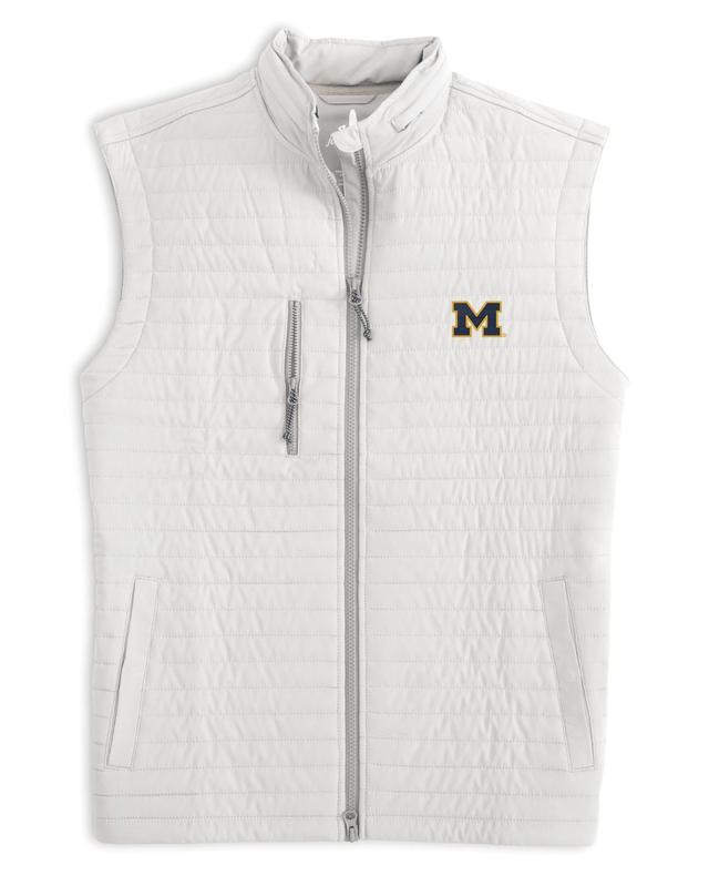 Michigan Crosswind Quilted Vest Product Image