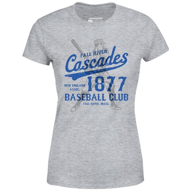 Fall River Cascades - Massachusetts - Vintage Defunct Baseball Teams - Women's T-Shirt Female Product Image