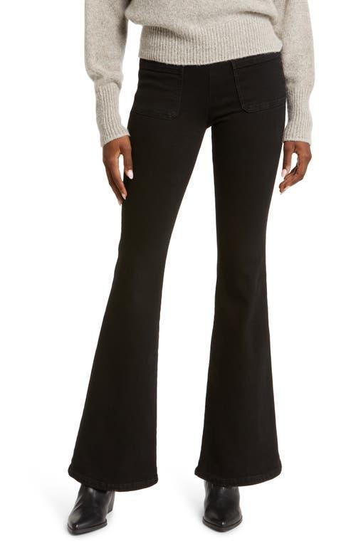 Womens The Bardot Jetset High-Rise Flare Jeans Product Image