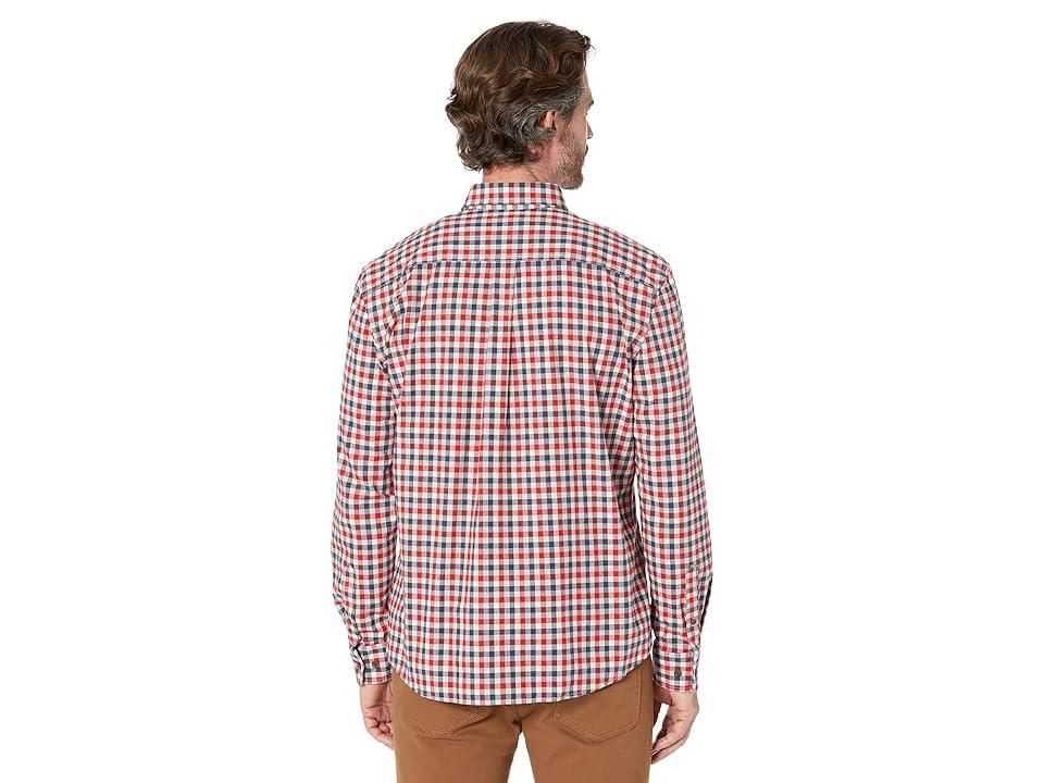 johnnie-O Coen Long Sleeve Woven Shirt (Malibu ) Men's Clothing Product Image