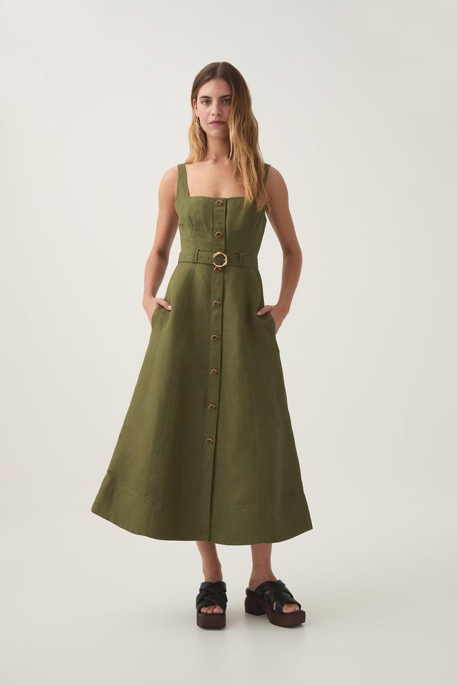 Axle Utility Midi Dress Product Image