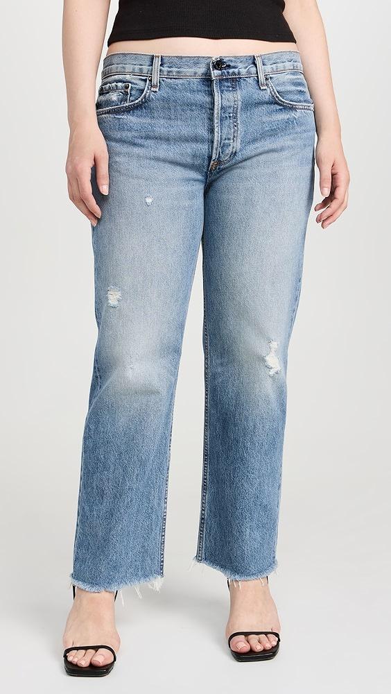 ASKK NY Low Rise Straight Jeans | Shopbop Product Image