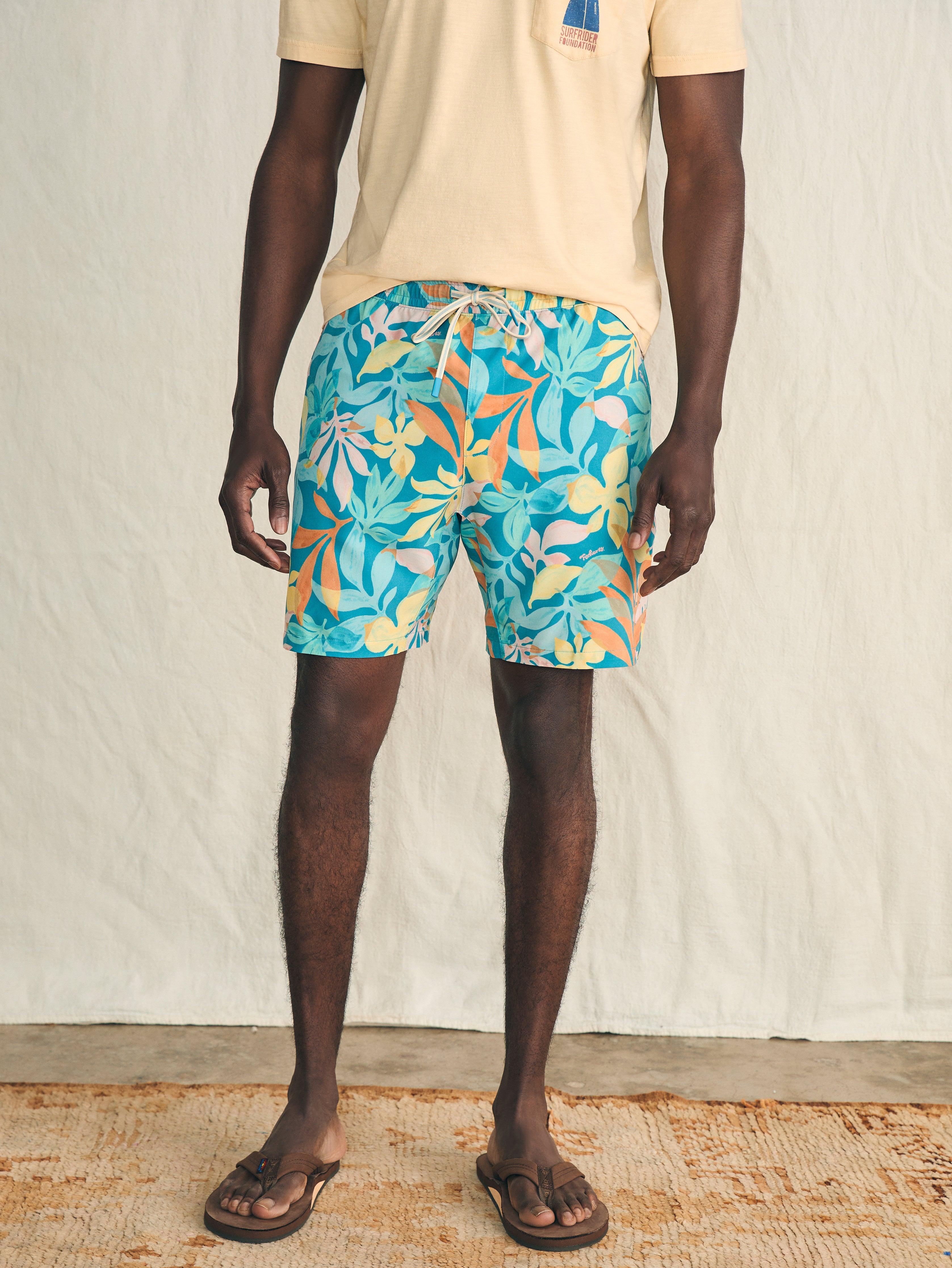 Shorelite Active Short (7" Inseam) - Summer Blooms Male Product Image