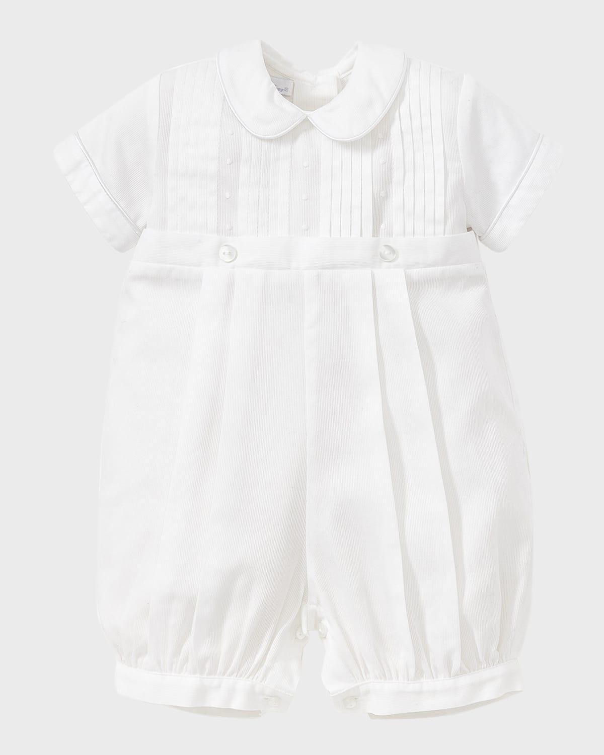 Kissy Kissy Boys Peter Pan Collar Shortall - Baby Product Image