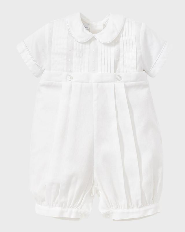 Kissy Kissy Boys Peter Pan Collar Shortall - Baby Product Image