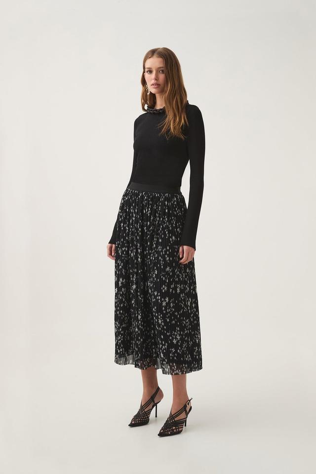 Starflower Midi Skirt Product Image