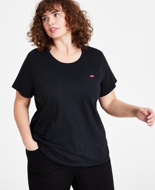 Levi's(r) Womens The Perfect Tee (Mineral Black) Women's Clothing Product Image