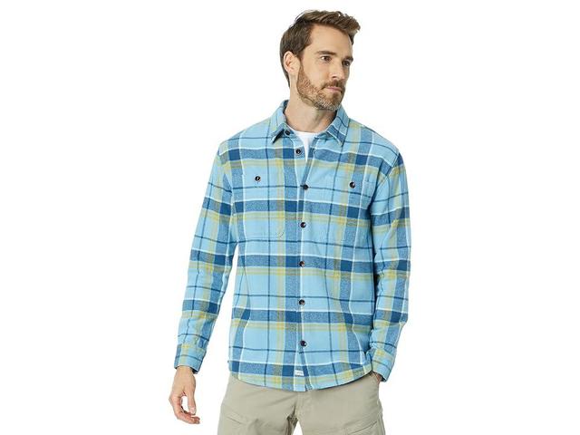 Quiksilver Waterman Lower Ridge Flannel (Dusk Lower Ridge) Men's Clothing Product Image