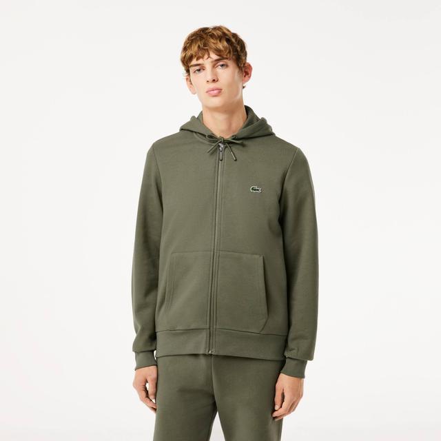 Zip-Up Fleece Hoodie Product Image