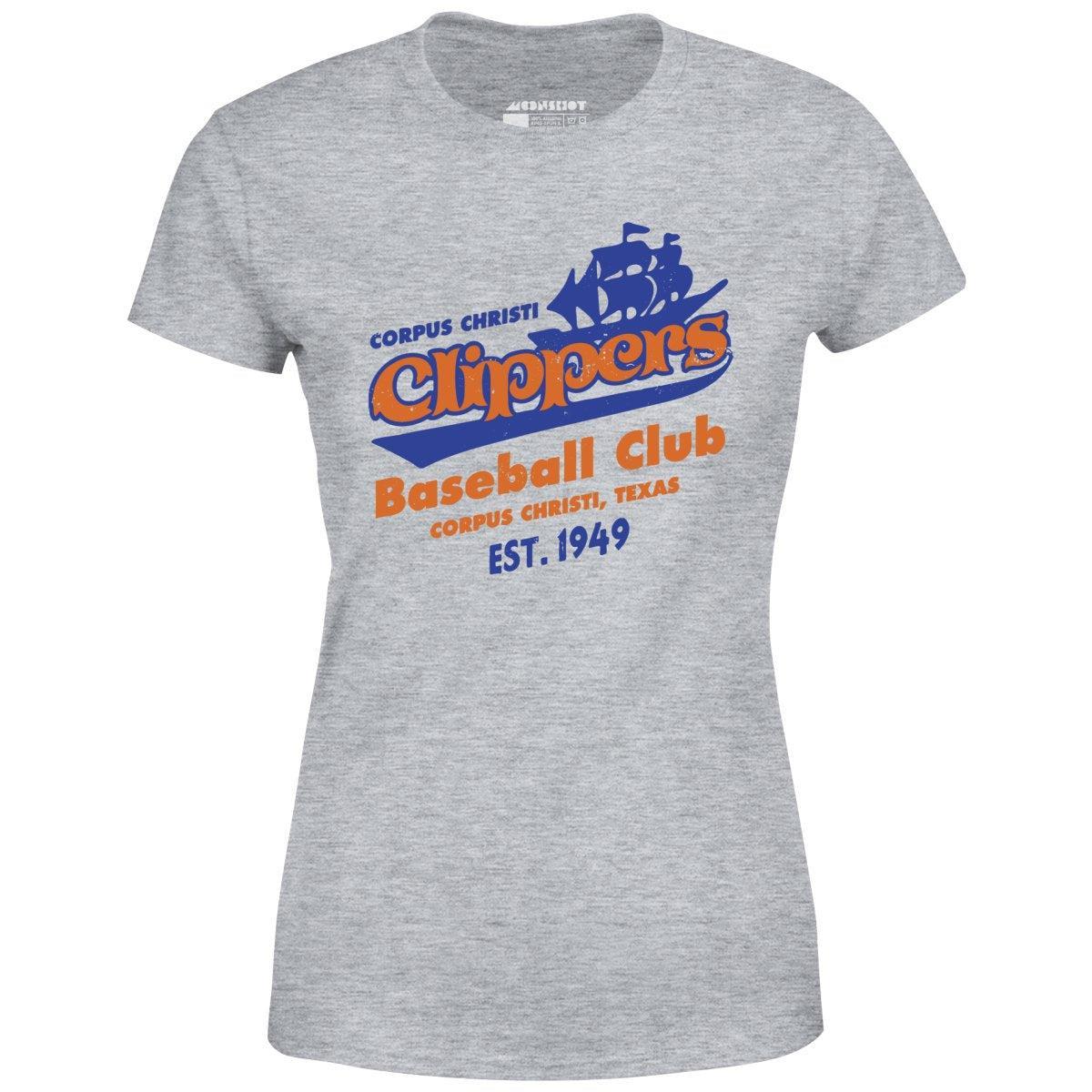 Corpus Christi Clippers - Texas - Vintage Defunct Baseball Teams - Women's T-Shirt Female Product Image