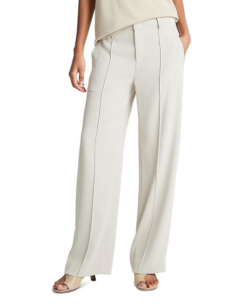 Vince Crepe Wide Leg Utility Pants Product Image