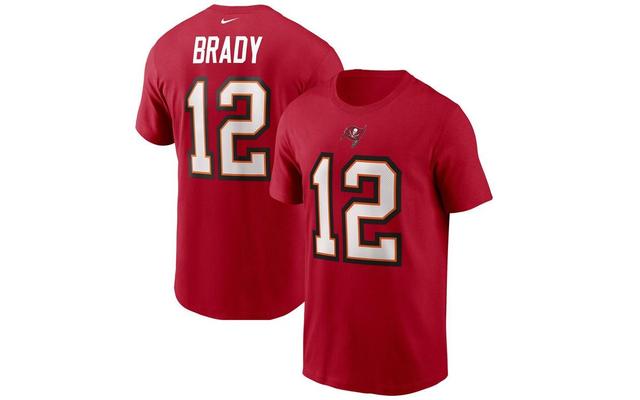 Nike Tampa Bay Buccaneers Mens Pride Name and Number Wordmark 3.0 Player T-shirt Tom Brady Product Image