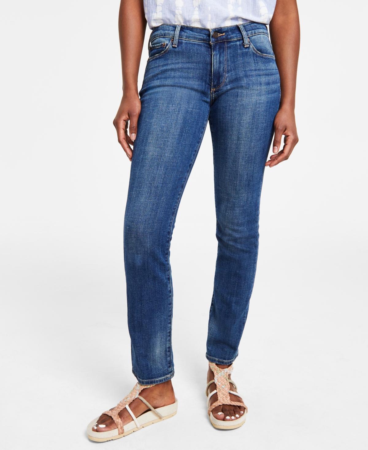 Lucky Brand Womens Sweet Straight Leg Jeans Product Image