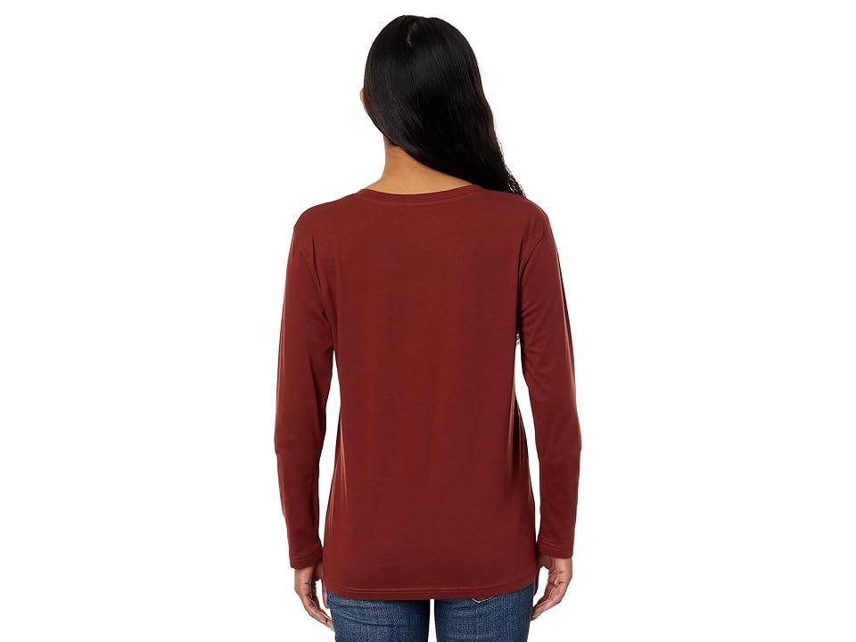 Ariat Vibrant Tee (Fired Brick) Women's Clothing Product Image