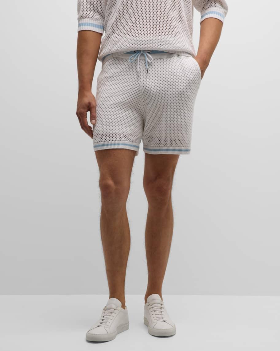 Mens Bruce Crochet Shorts Product Image