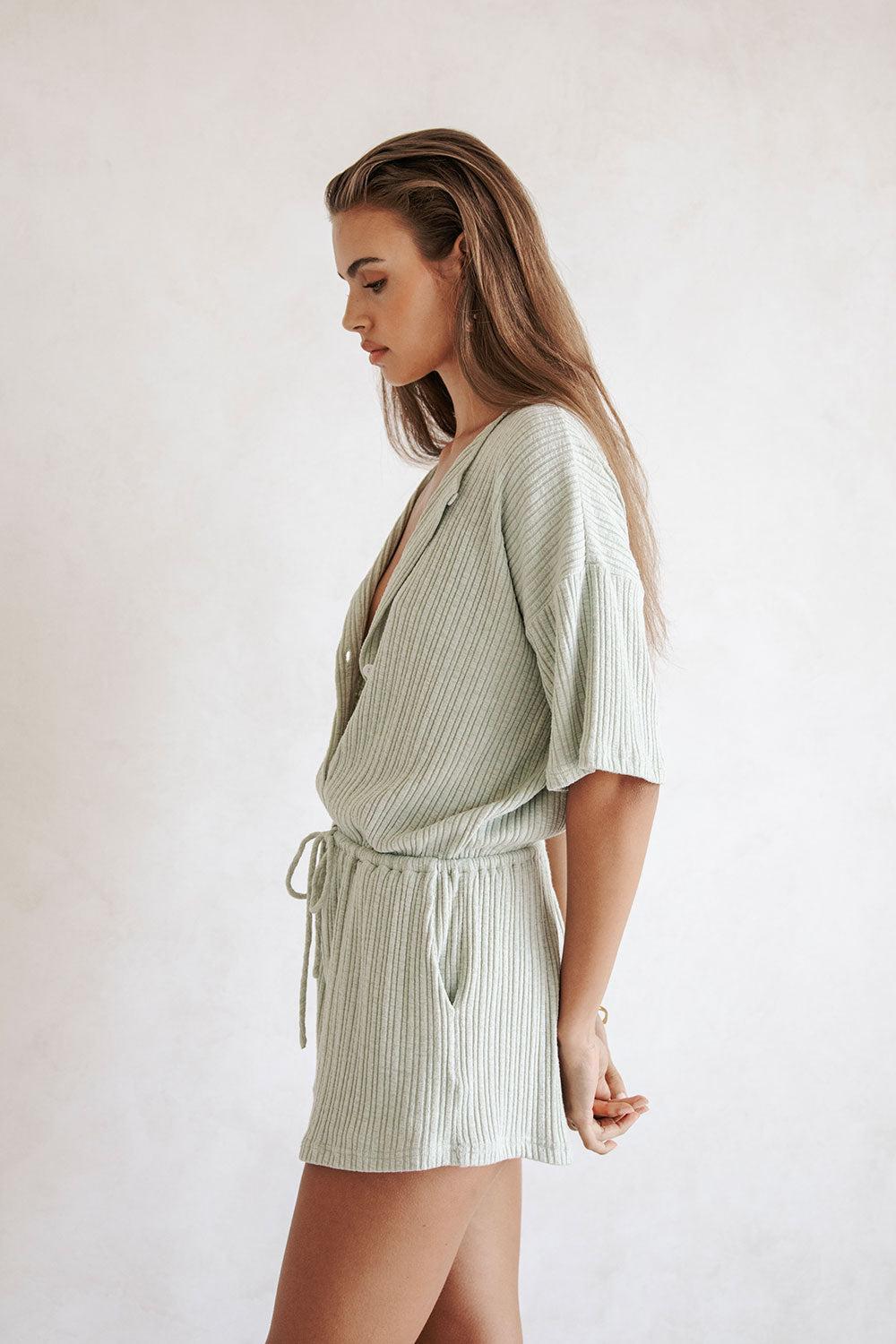 Juniper Playsuit - Sage Product Image