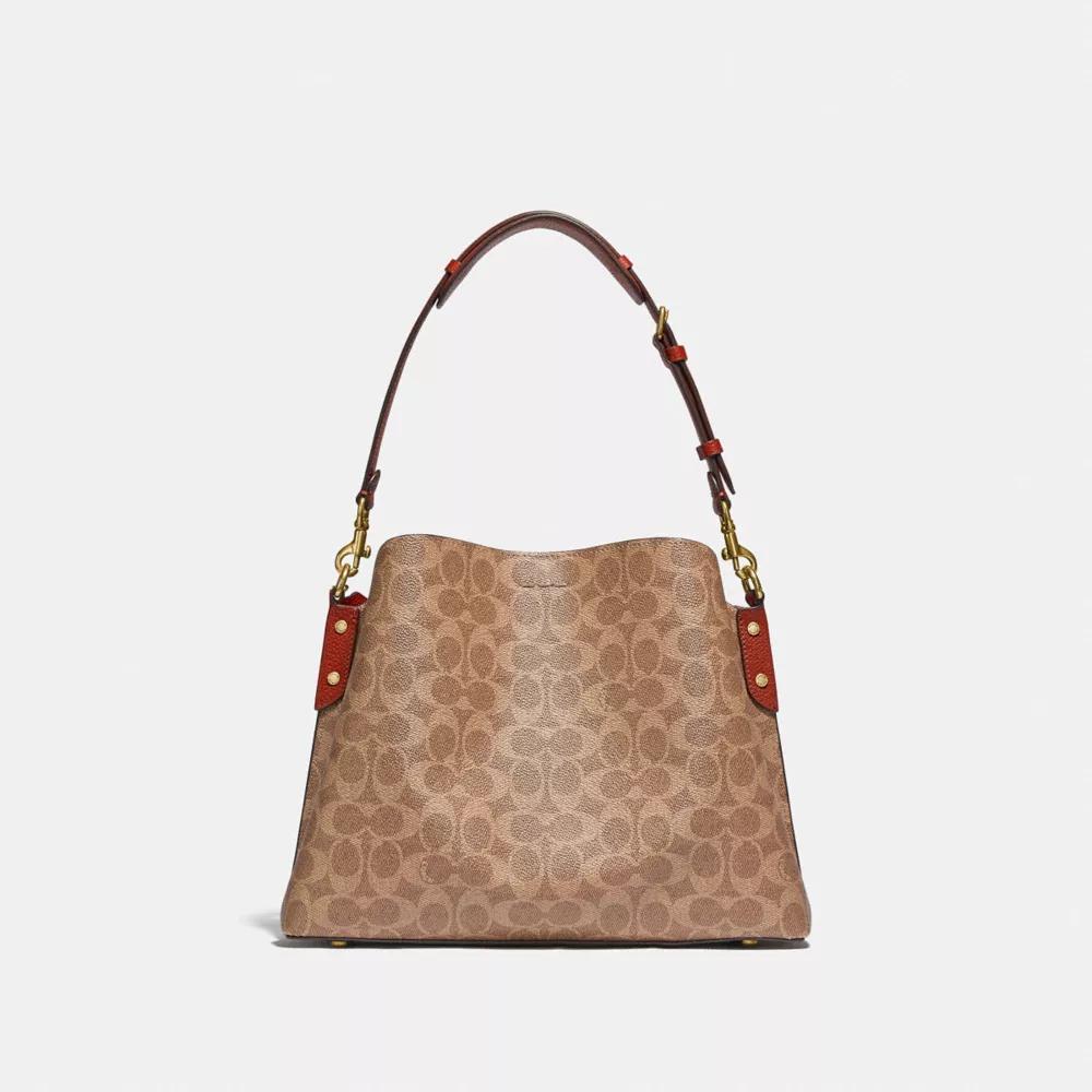 Willow Shoulder Bag In Signature Canvas Product Image