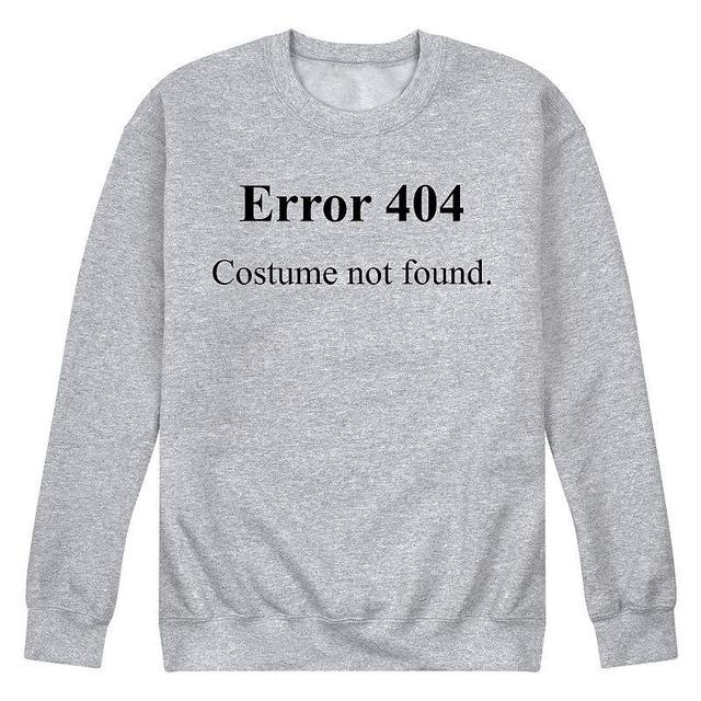 Mens Error 404 No Costume Sweatshirt Product Image