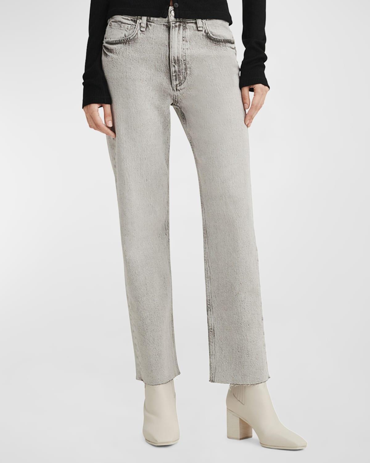 Harlow Straight Ankle Jeans Product Image