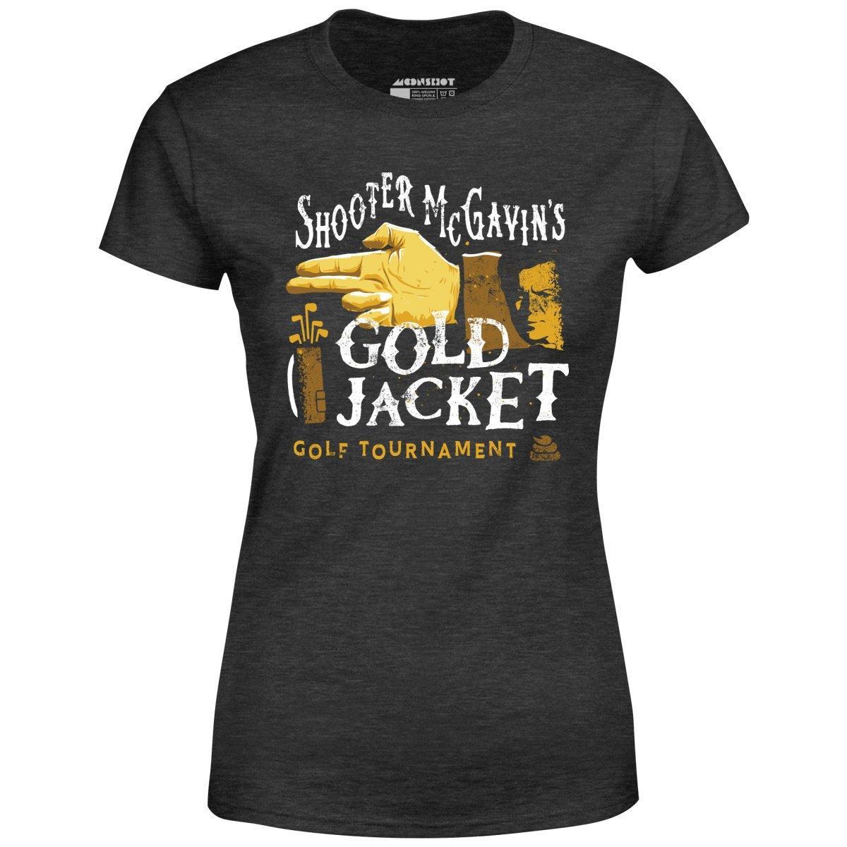 Shooter McGavin's Gold Jacket Golf Tournament - Women's T-Shirt Female Product Image