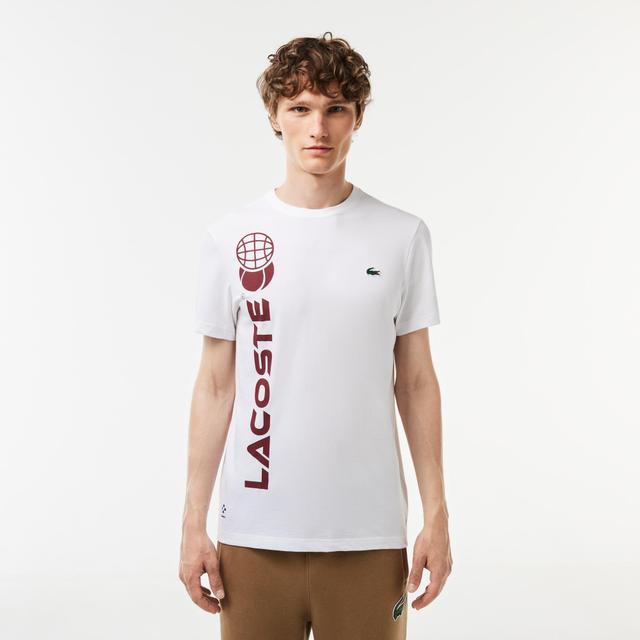 Men's Lacoste Tennis x Daniil Medvedev Regular Fit T-Shirt Product Image