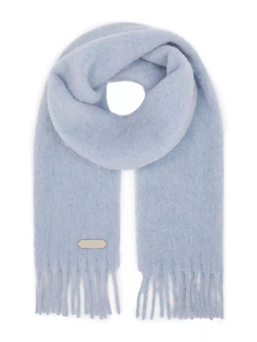 Fringed Scarf in Wool Product Image