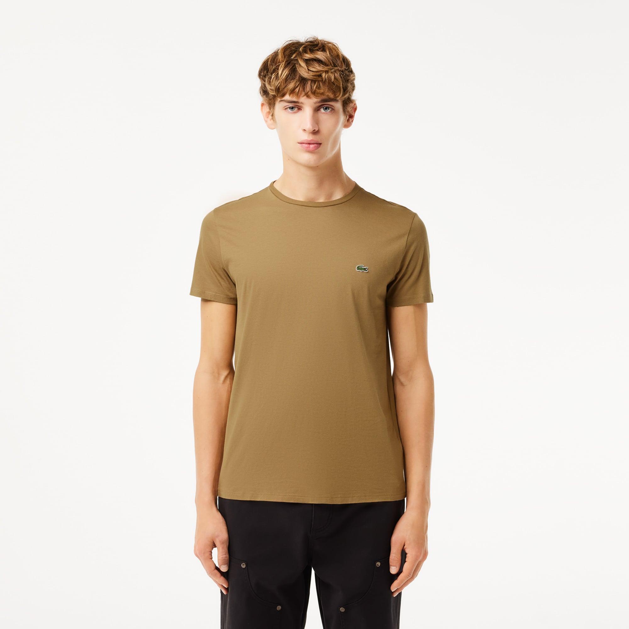 Men's Crew Neck Pima Cotton Jersey T-Shirt Product Image