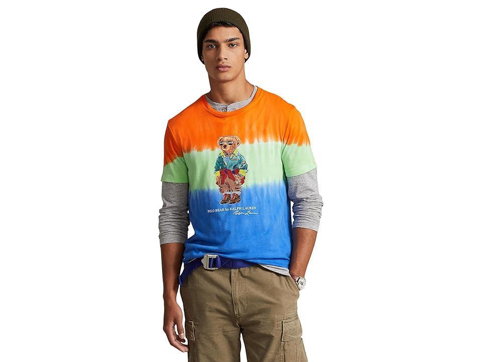 Polo Ralph Lauren T-Shirt in Sapphire Star - Orange. Size XL/1X (also in S, M, L). Product Image