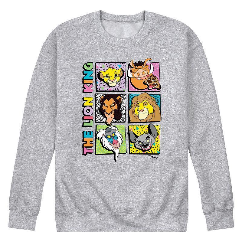 Disneys The Lion King Mens Grid Fleece Sweatshirt Product Image