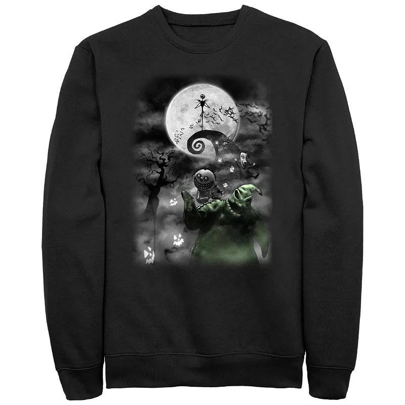 Disneys The Nightmare Before Christmas Scary Night Mens Graphic Fleece Product Image