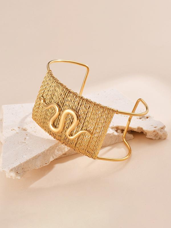 Eye Shape Snake Shape Weave Bracelet Accessories Product Image