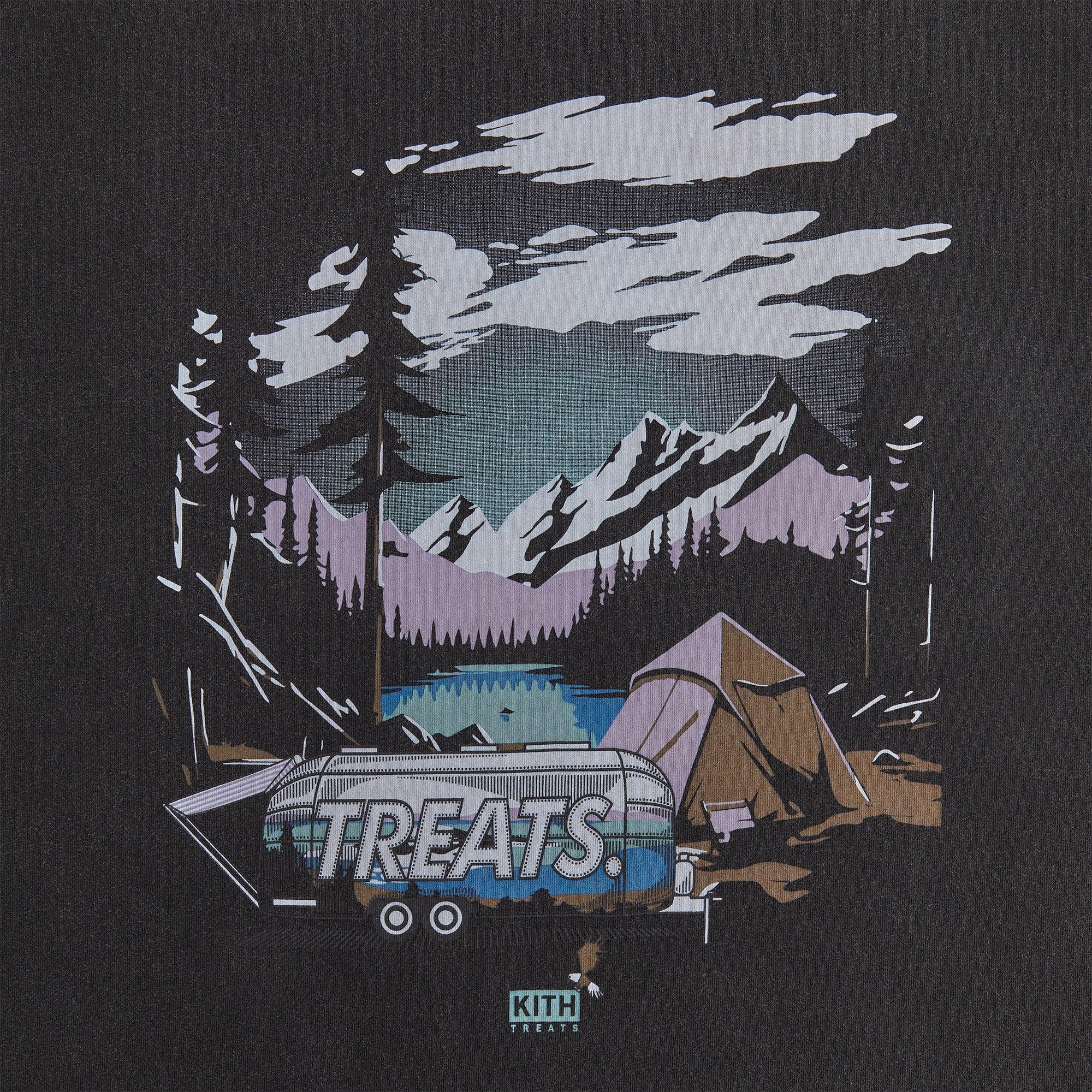 Kith Treats Lake Vintage Tee - Black Male Product Image