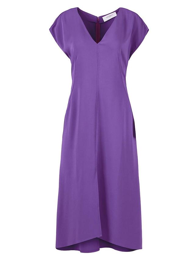 Womens Livia Cap-Sleeve Midi-Dress Product Image