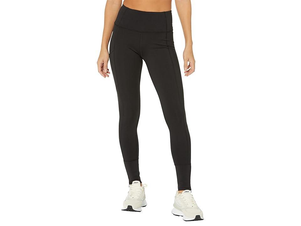 THRIVE SOCIETE Zip Long Leggings Women's Clothing Product Image