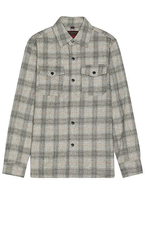 Schott Nyc Plaid Cpo Shirt Size L, M. Product Image