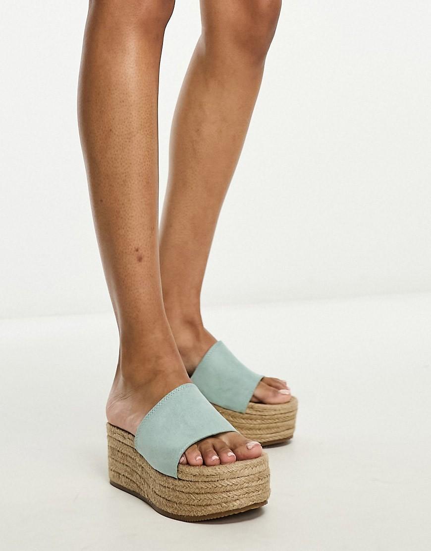 Pull & Bear platform espadrille sandal Product Image