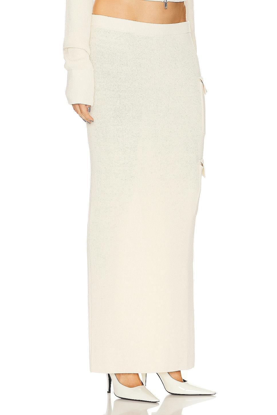 Aya Muse Rutu Dress in Cream. Size M. Product Image