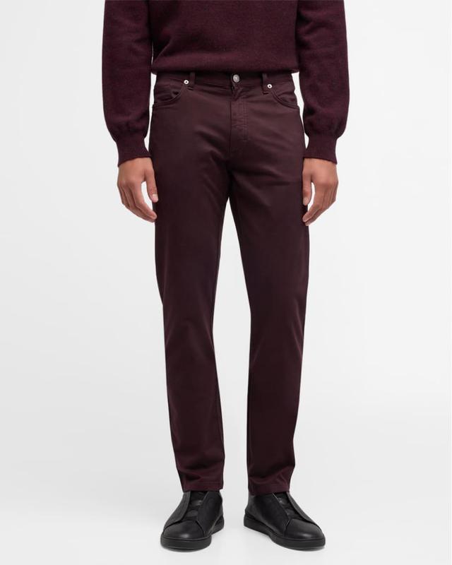 Mens Gabardine Stretch 5-Pocket Pants Product Image