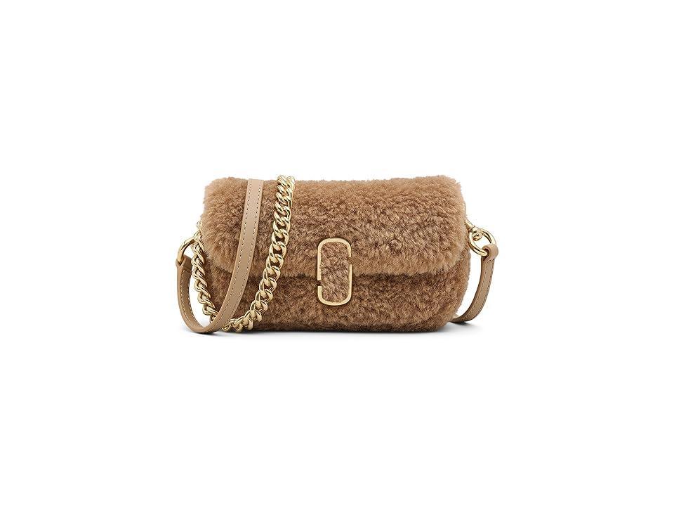 Marc Jacobs The Teddy J Marc Mini Bag (Camel) Handbags Product Image