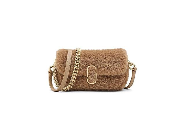 Marc Jacobs The Teddy J Marc Mini Bag (Camel) Handbags Product Image