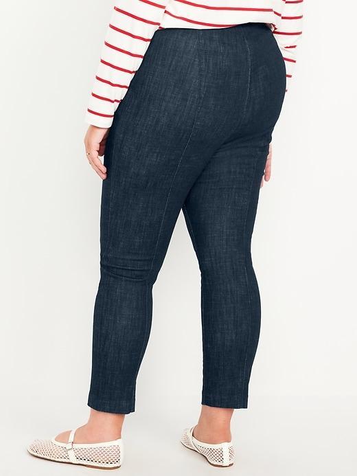 Extra High-Waisted Polished Pixie Skinny Ankle Jeans Product Image