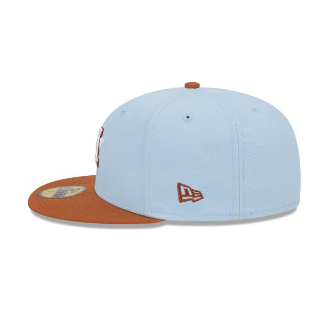 Houston Astros Color Pack Glacial Blue 59FIFTY Fitted Hat Male Product Image