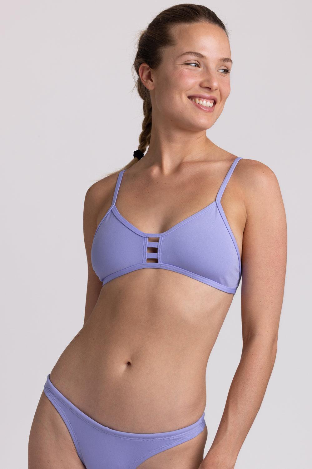 Laura Bikini Top - Lavender Female Product Image