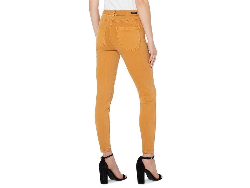 Liverpool Los Angeles Piper Hugger Ankle Skinny in Amber Dawn (Amber Dawn) Women's Jeans Product Image